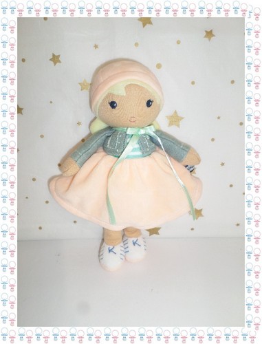 Doudou poupée chiffon - poupée,