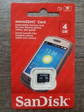 Carte Mémoire SANDISK 4 Gb Go