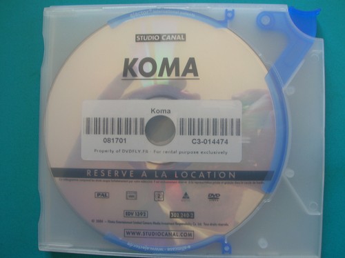 Dvd boitier slim koma - boitier,