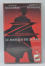 cassette vidéo vhs K7 - Le masque de Zorro Antonio Banderas
