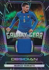 2020-21 Panini Obsidian Galaxy Gear Materials #19 Marco Verratti/149