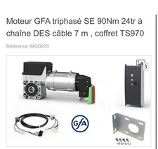 Moteur GFA triphasé SE 90Nm