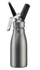 kayser siphon à crème chantilly inox 0.5l froid et tiède 4051 inox creamer