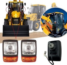 Jcb Tractopelle Chargeur Phare Assemblage Pour 3C 3CX 3D 3DX 4C 4CN Pièce N°