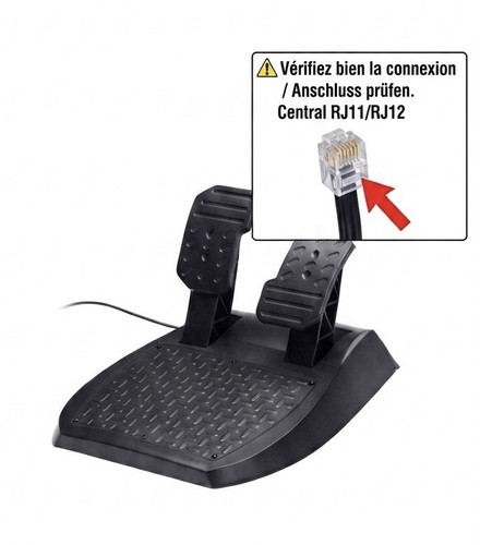 Pédalier thrustmaster - pédalier,