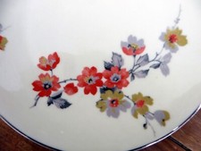 9 ASSIETTES CREUSES en PORCELAINE LIMOGES (RAYNAUD, 1945)