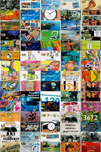 Télécartes unités ou - unités,