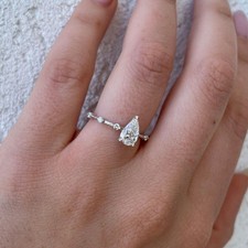 Bague de fiançailles 0,90