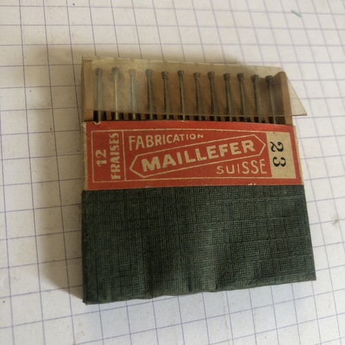 Fraises dentiste neuves - 12,