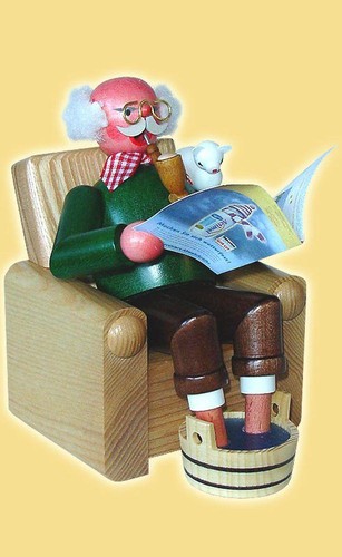 Père noël fumeur - père,