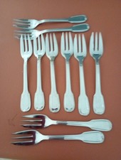 10 Fourchettes à Huîtres