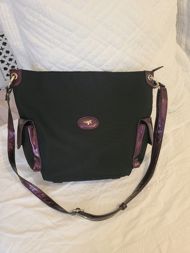 Sac main toile noir - sac,