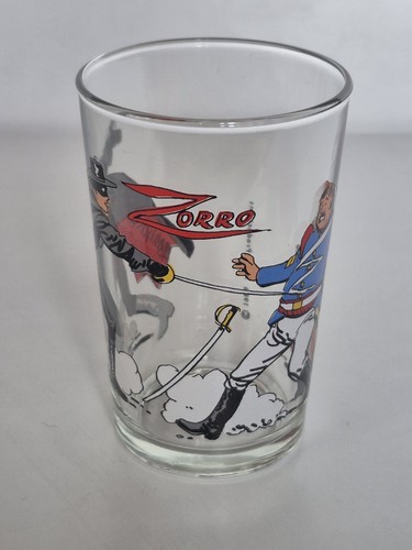 Ancien verre moutarde - ancien, zorro