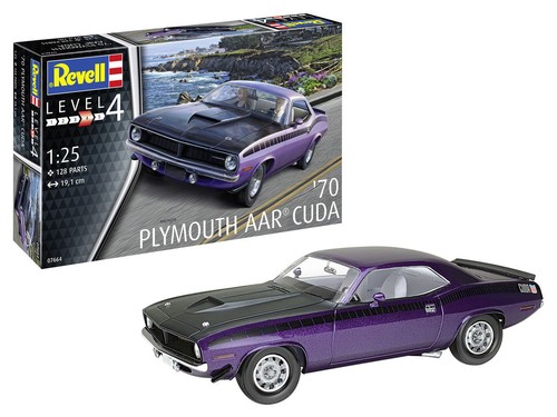 Plymouth aar cuda revell - -,