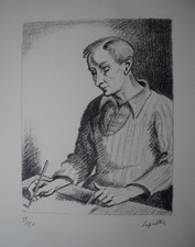 Lithographie  LE DESSINATEUR