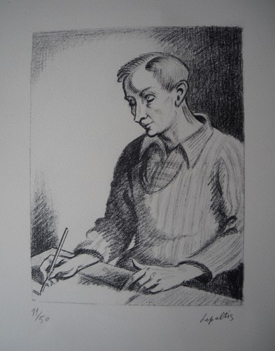 Lithographie dessinateur - lithographie, le