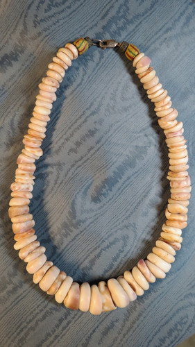 Large puka shell necklace - large,