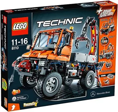 Lego technic unimog u400 - unimog, 8110