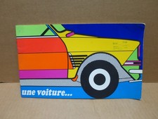 AUTOMOBILES CITROEN livret
