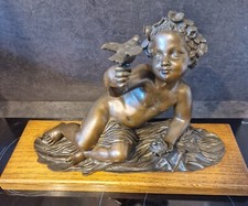 BRONZE ANCIEN L'ENFANT A