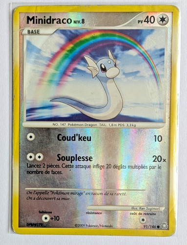 Carte pokemon minidraco holo - carte, pokemon-minidraco-holo