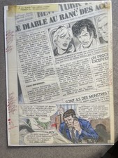 Planche Originale Mikros Jean-Yves Mitton