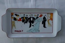 Plat en ceramique MAXIM'S DE PARIS  Plat à Gâteau , à Cake