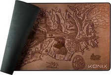 Tapis de souris gaming VIKING Arnafelds XXL 90 x 46 cm Base antidérapante - NEUF