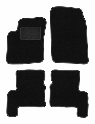 Tapis sol velours noir - tapis,