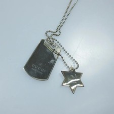 Collier GUCCI Star & Plate Dog