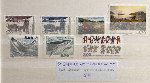 Timbres saint pierre - saint, et