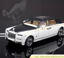 Rolls Royce Phantom Voiture Miniature 1/24 avec son lumière enfant collection