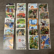 12 cartes LEGO JURASSIC WORLD Série 2 super trading cards 2022 au choix!