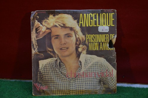 Ancien disque vinyle tour - 45,
