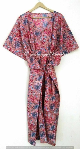 Robe caftan longue - en, coton