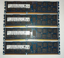 LOT RAM mémoire 64GB (4x16GB) DDR3 PC3-14900R ECC REG pour serveur