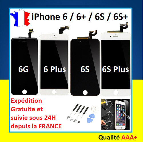 Ecran lcd vitre tactile sur - ecran, +
