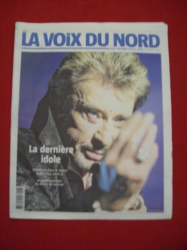 Journal voix nord johnny - la,