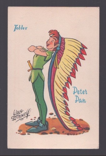 Carte postale peter pan - peter, .