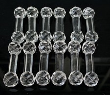 12 porte couteau en verre