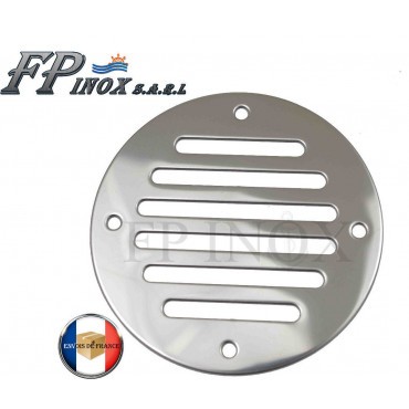 Grille aération ronde 82mm - ronde,
