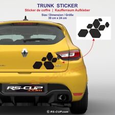 Sticker coffre trunk Aufkleber autocollant compatible Clio Megane Captur Twingo