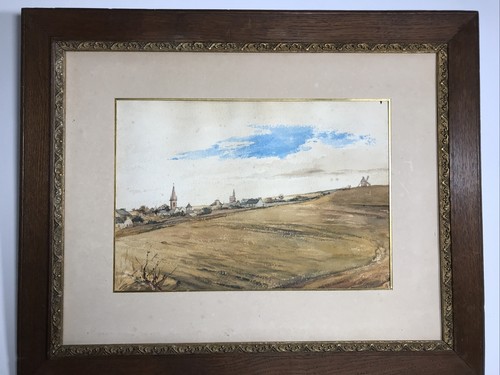 Aquarelle signée xix - aquarelle,