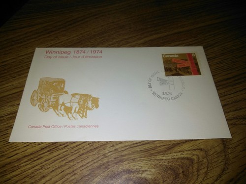 Canada fdc 1974 winnipeg - fdc,