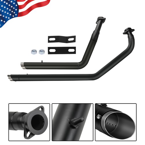 Shortshots staggered exhaust - staggered,