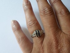 bague en argent massif