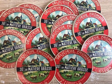 LOT D' ETIQUETTE ANCIENNE DE