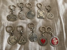 Lot de 10 Porte Clefs Augis -