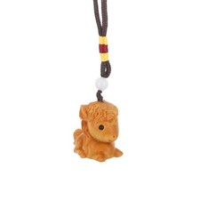  Pendentif Poney Thuya