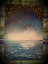 Spray Art - A4 Papier photo : Giant Blue